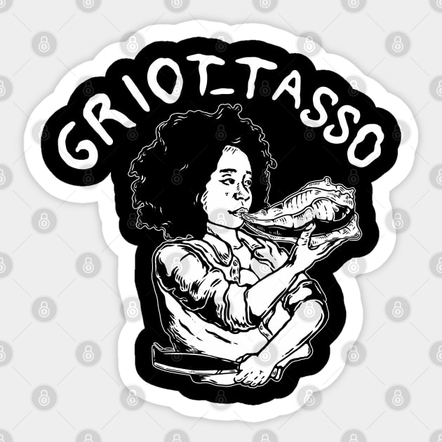 GRIOT TASSO Sticker by Merchsides